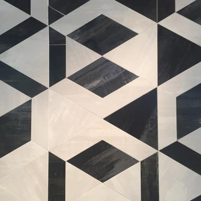 Mozaiki trendy - mozaika czarno biała geometryczna